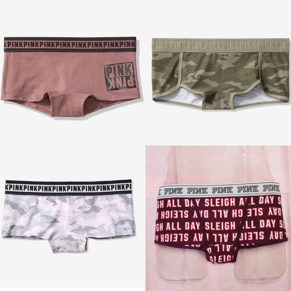 Victoria's secret pink L boyshorts Boxer panties